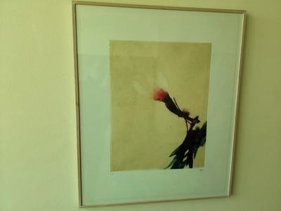 Lotto n.26QUADRO CON CORNICE "GRANDE MATTINO 50 X 84" FIRMA BENATI