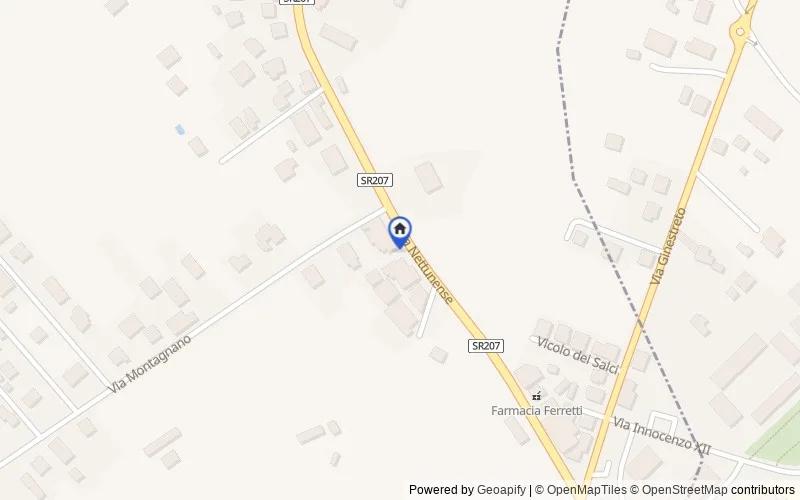 Carte du secteur : Via Nettuenense 440, 00040, Albano Laziale, Roma