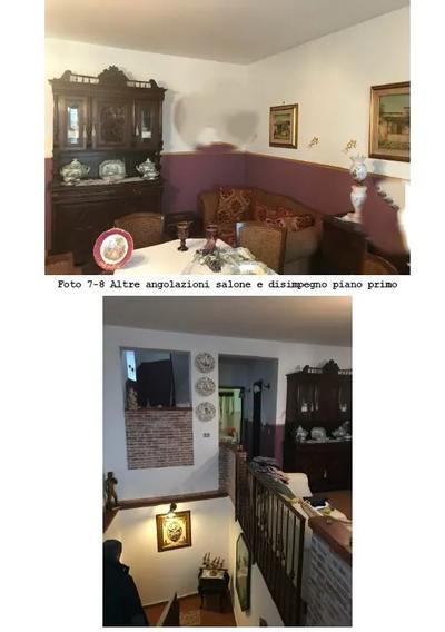 LOTTO 1 a) casa per civile abitazione in Catania, via San Giovanni Battista, 94, su tre livelli: piano terra costituito da: un locale cucina , bagno; e cortile, su cui insiste un locale forno; piano 1 costituito da: salone, disimpegno, vano, bagno; piano 2 costituito da: vano, piccolo locale, wc, disimpegno e terrazzino.b)  Garage in Catania, via San Giovanni Battista 92 piano terra, consistenza mq 21.