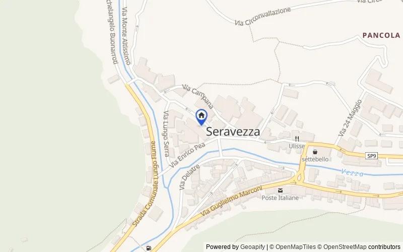 Mappa della zona: Via Roma, 30, 55047 Seravezza LU, Italia, 55047, Seravezza, Lucca