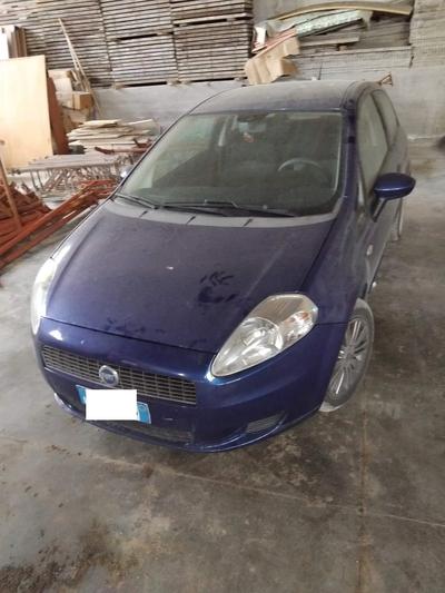 Fiat Punto colore blu, Targa DJ***RB,  