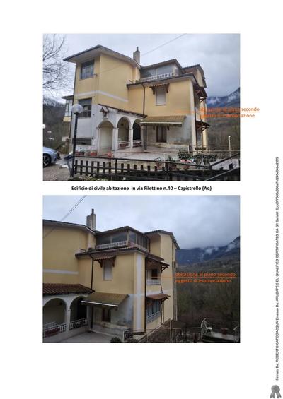 Diritti di piena proprietà 1/1 su appartamento al piano 2 int. 6 del...