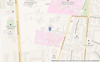 Mappa della zona: Via Camillo Rosalba, 9, 70124 Bari BA, Italia, Bari, Bari
