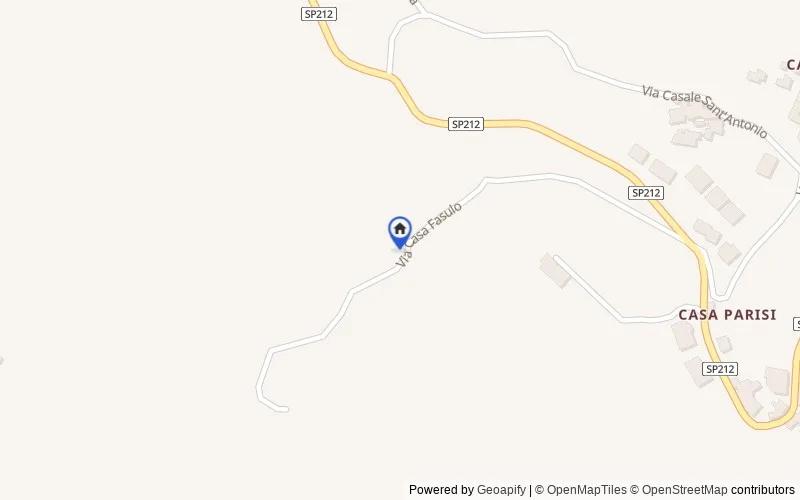Map of the area: Via Casa Fasulo, 8, 84133 Piegolelle-San Bartolomeo SA, Italia, Salerno, Salerno