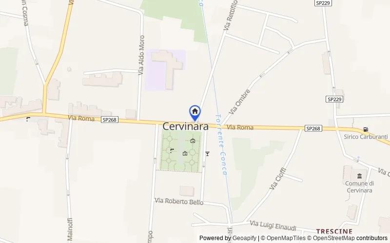 Mappa della zona: Via Roma, 83012, Cervinara, Avellino