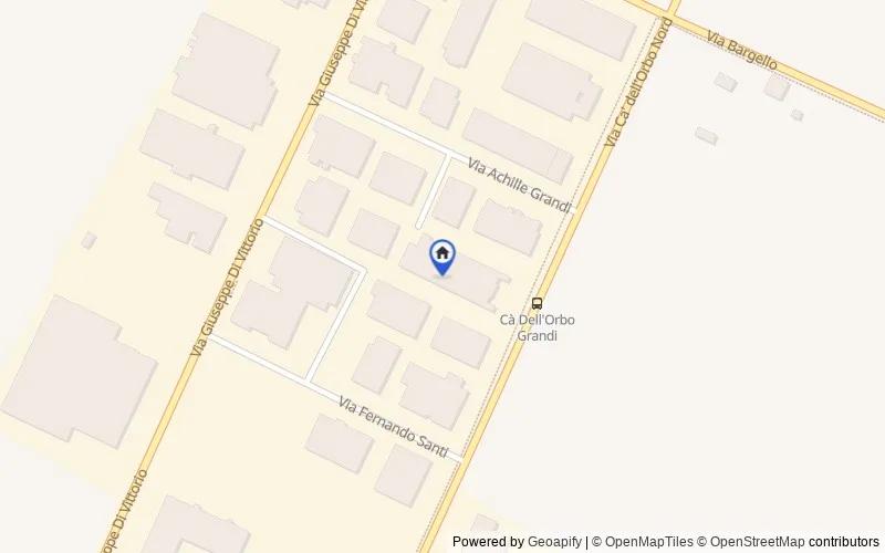 Mappa della zona: Via Ca dell orbo 33, 40055, Castenaso, Bologna