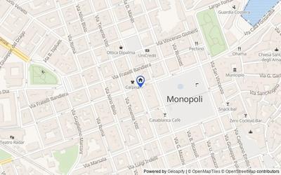 Mappa della zona: Via Enrico Fermi, 20, 70043, Monopoli, Bari