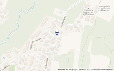 Mappa della zona: Via Bonacalza, 21040 Oggiona VA, Italia, Oggiona con Santo Stefano, Varese
