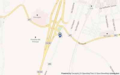 Mappa della zona: via Taverna, 13, 88811, Cirò Marina, Crotone
