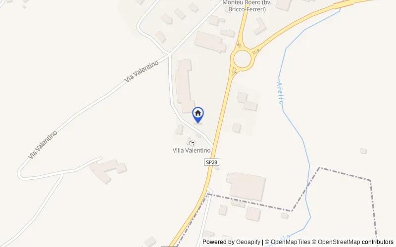 Mappa della zona: Via Monteu Roero, 87, 12043 Canale CN, Italia, Canale, Cuneo