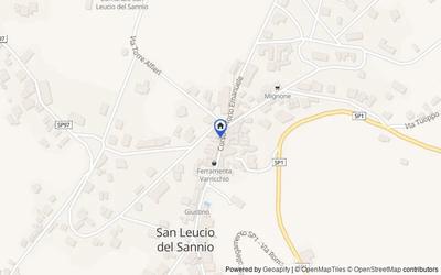 Mappa della zona: Via Vittorio Emanuele, 60/A - 62 - 62/A - 64, 82010, San Leucio del Sannio, Benevento