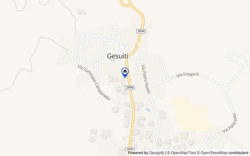 Mappa della zona: Corso V. Emanuele, 87030 Gesuiti CS, Italia, 87030, San Vincenzo La Costa, Cosenza