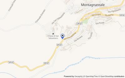 Mappa della zona: Via Carcere, 98060 Montagnareale ME, Italia, 98060, Montagnareale, Messina