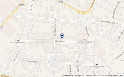 Mappa della zona: Viale Roma, 54, 44039 Tresigallo FE, Italia, 44039, Tresignana, Ferrara