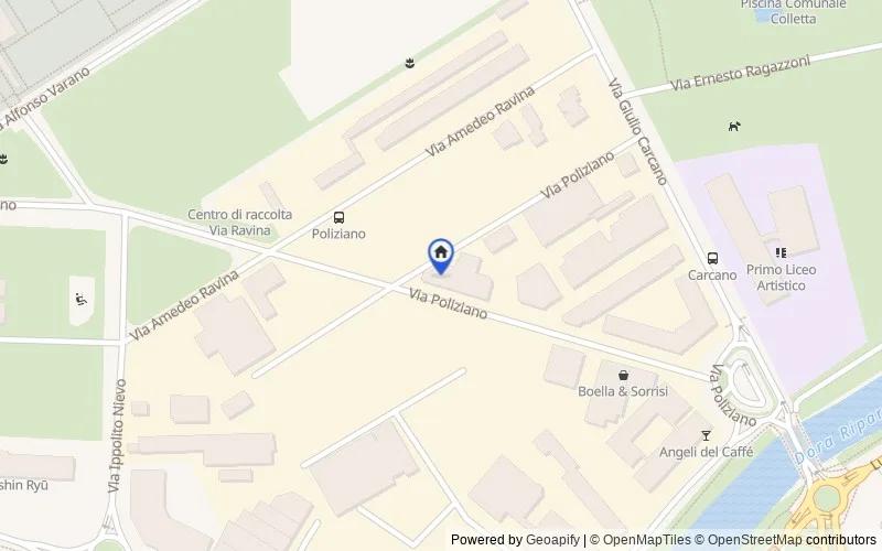 Mappa della zona: Via Poliziano, 35, 10153 Torino TO, Italia, 10121, Torino, Torino