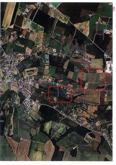 Appezzamento di terreno costituente unico blocco di complessivi catastali HA 05.86.40 disposto su due terrazzamenti con vigneti incolti.
