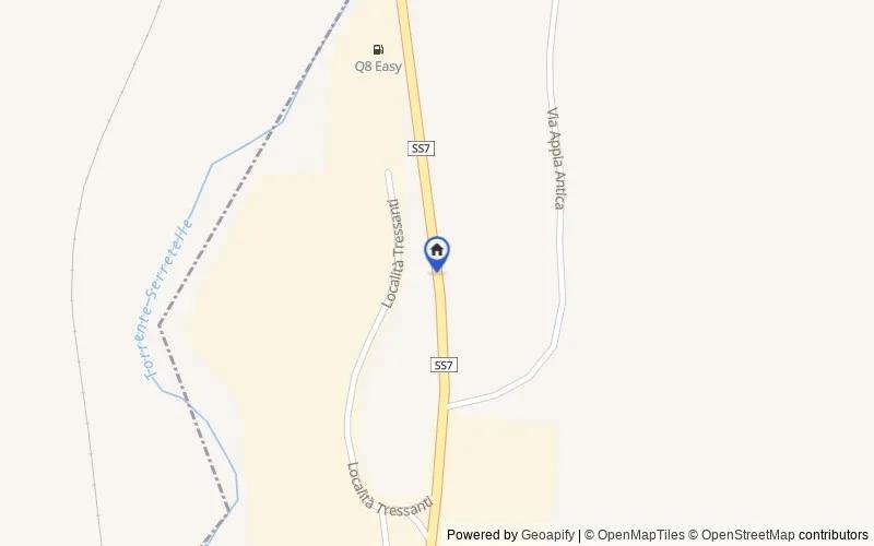 区域地图：via Appia, 82010, Ceppaloni, Benevento