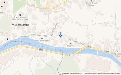 Mappa della zona: VIA G. POIRE', 215, 16010, Sant'Olcese, Genova