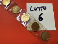 7 STERLINE IN ORO, RISPETTIVAMENTE DEGLI ANNI 1875,...