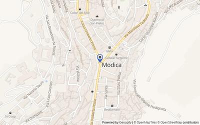 Mappa della zona: Contrada Gisirella s.n.c., Modica, Ragusa