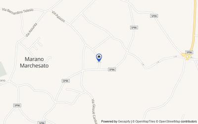 Mappa della zona: via Giorgio Almirante, 4, 87040, Marano Marchesato, Cosenza