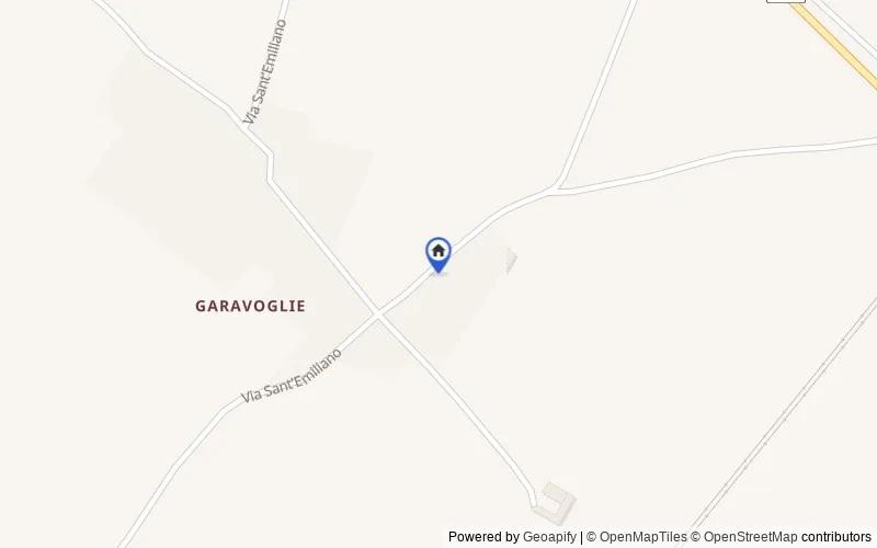 Map of the area: Via Sant'Emiliano, 4, 13046, Livorno Ferraris, Vercelli