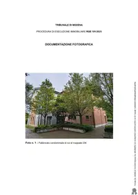 Quota di 1/1 della piena proprietà di: appartamento al...