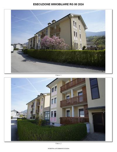 Unità immobiliare ad uso commerciale / negozio con ingresso diretto al P.T. dal fronte a nord e da Via Monte Grappa (S.P. 27) con parti comuni in condominio (composto da n. 14 unità ad uso residenziale e commerciale). Le parti comuni sono la corte (sub 1) e ingresso, scale, corridoio e sala contatori al S1-T (sub 3), come riportato in perizia. L’immobile è composto da una stanza unica ove è stato ricavato un vano con pareti in cartongesso ed un anti-wc e wc. L’immobile risulta libero.