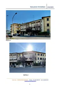 Autorimessa attigua al locale commerciale descritto in perizia “Immobile 2” (SUB 518), con accesso carrabile dalla strada pubblica attraverso resede condominiale (SUB. 542) e corte condominiale tergale (SUB. 515), con annesso piccolo magazzino di servizio comunicante ed avente quest’ultimo anche ingresso pedonale sul fronte principale su via dei Profeti attraverso resede condominiale(SUB.520).