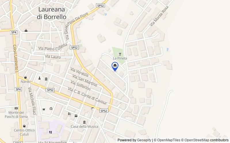 Mappa della zona: Via Luigi Cadorna, 89023 Laureana di Borrello RC, Italia, 89023, Laureana di Borrello, Reggio di Calabria