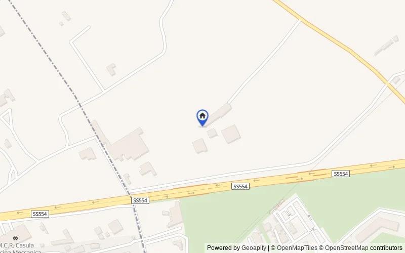 Mappa della zona: S.S. 554 KM 6.300, 09042, Monserrato, Cagliari