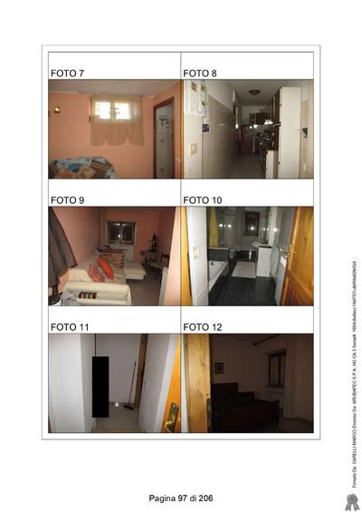 Proprietà 1/1 unità immobiliare con destinazione abitativa distinta al C.F....