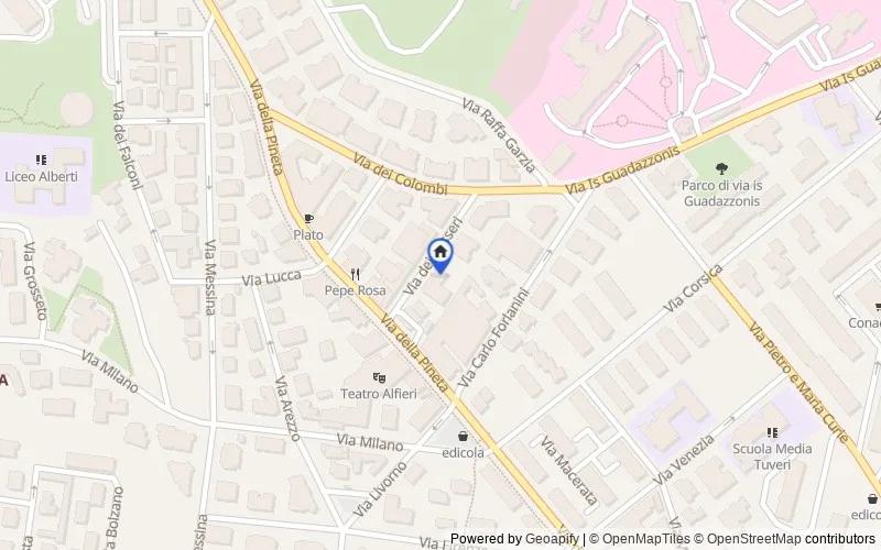 Mappa della zona: Via dei Passeri, 3, 09126 Cagliari CA, Italia, 09126, Cagliari, Cagliari