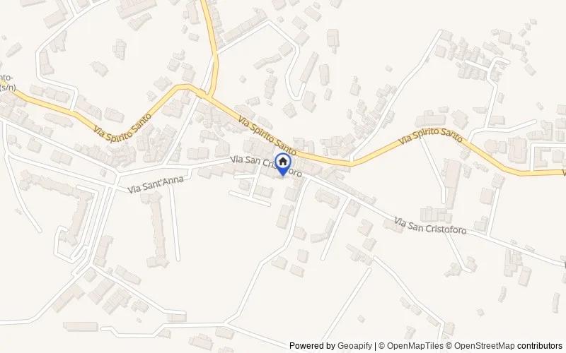 Mapa de la zona: Via San Cristoforo, 4, 89128, Reggio di Calabria, Reggio di Calabria