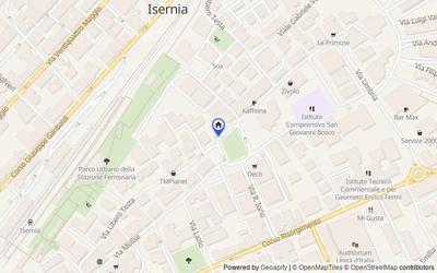 Mappa della zona: Via Libero Testa,  13 86170 Isernia IS, Italia, 86170, Isernia, Isernia