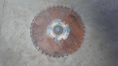 (Lotto n.15) - Disco diamantato diametro 70 cm circa