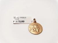 (Lotto n.1808) un ciondolo in oro giallo 18 kt con...