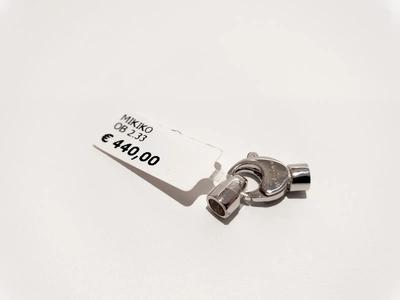 (Lotto n.1869) una chiusura per collana in oro bianco 18 kt gr. 2,33