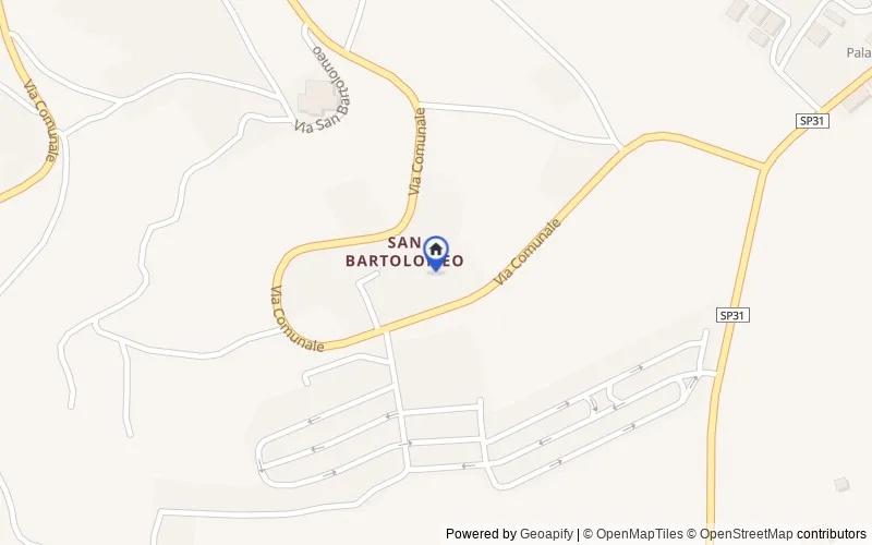 Mappa della zona: 67019 San Bartolomeo AQ, Italia, Scoppito, L'Aquila