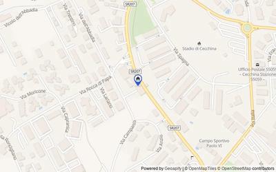 Mappa della zona: Via Nettunense 72, 00041, Lanuvio, Roma