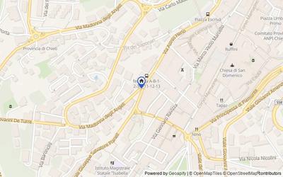 Mappa della zona: Piazza Giacomo Matteotti snc, 66100, Chieti, Chieti
