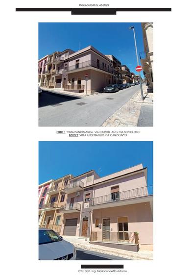 Fabbricato in Ispica (RG), Negozio sito in via F.lli Cairoli n. 31, piano T. Composto da un locale, servizio e ripostiglio, iscritto al Catasto Fabbricati del Comune di Ispica (RG), al foglio 91, part. 1684, sub. 5, piano T, cat. C1. Nuda proprietà.
