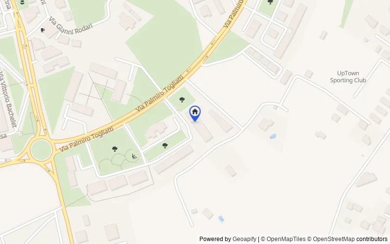 Carte du secteur : Via Palmiro Togliatti, 18, 00065 Fiano Romano RM, Italia, 00065, Fiano Romano, Roma