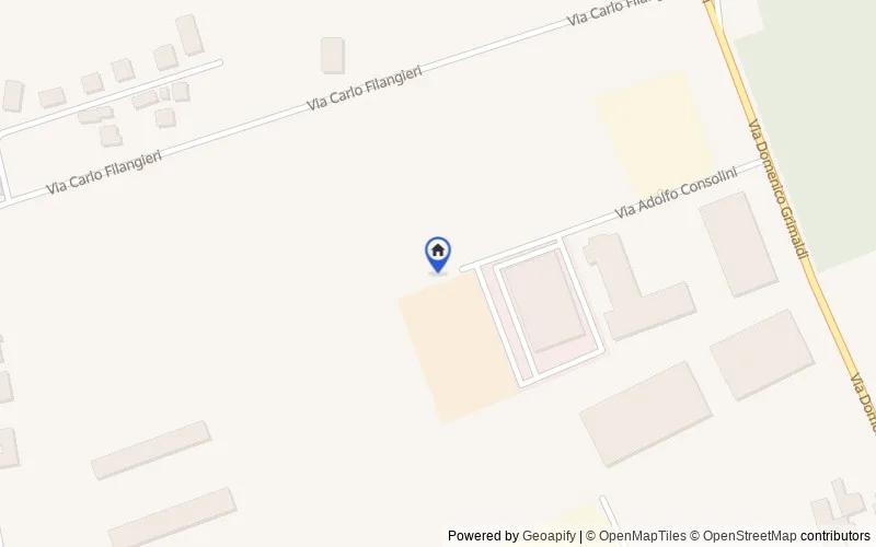 Map of the area: Via Gino Bartali, 87036 Rende CS, Italia, 87036, Rende, Cosenza