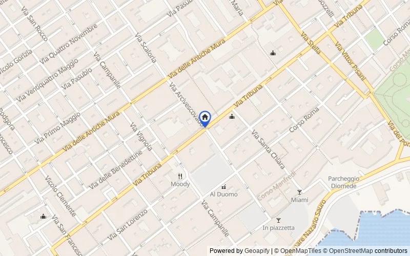 Carte du secteur : complanare della strada Foggia Manfredonia, 71100, Foggia, Foggia