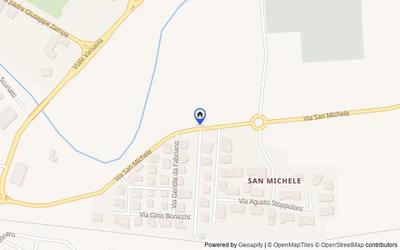 Mappa della zona: Via S. Michele, 62027 San Severino Marche MC, Italia, 62027, San Severino Marche, Macerata