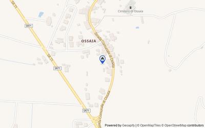 Mappa della zona: Località Ossaia, 34, 52044 Vallone AR, Italia, Cortona, Arezzo