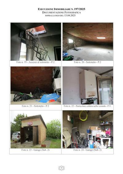 fabbricato ad uso abitativo cielo terra con corte esclusiva e garage