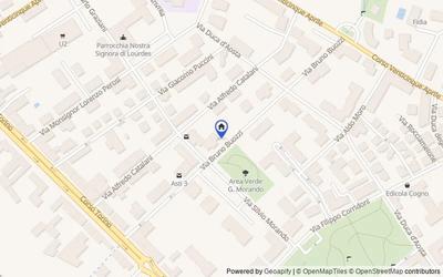 Mappa della zona: Via Bruno Buozzi, 25, 14100 Asti AT, Italia, Asti, Asti