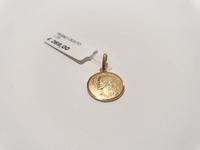 (Lotto n.1807) un ciondolo in oro giallo 18 kt con...